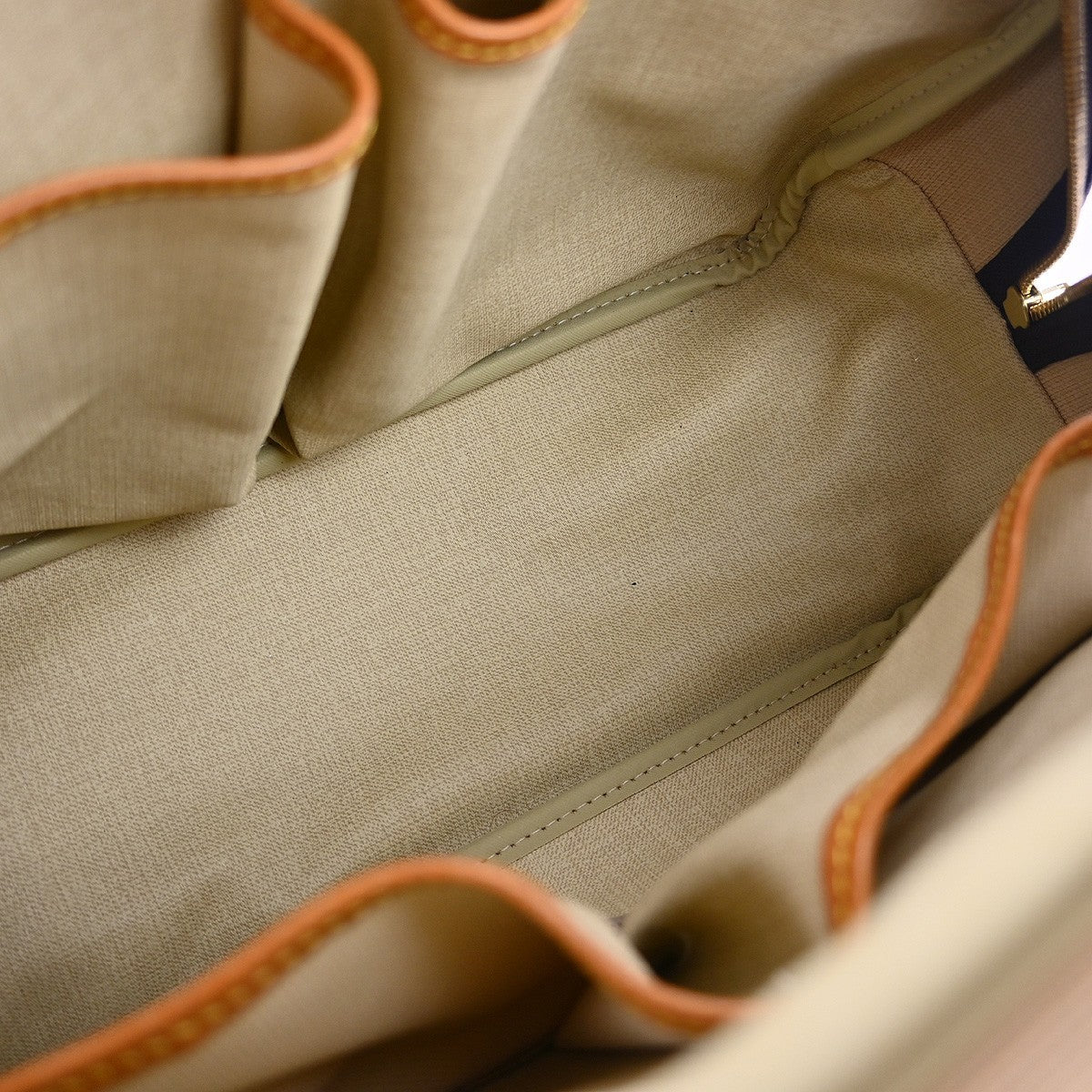 Louis Vuitton Deauville Handbag Monogram Canvas Brown Canvas Handbag ( )
