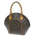 Louis Vuitton Ellipse Bag Monogram Canvas Brown Canvas Handbag ( )