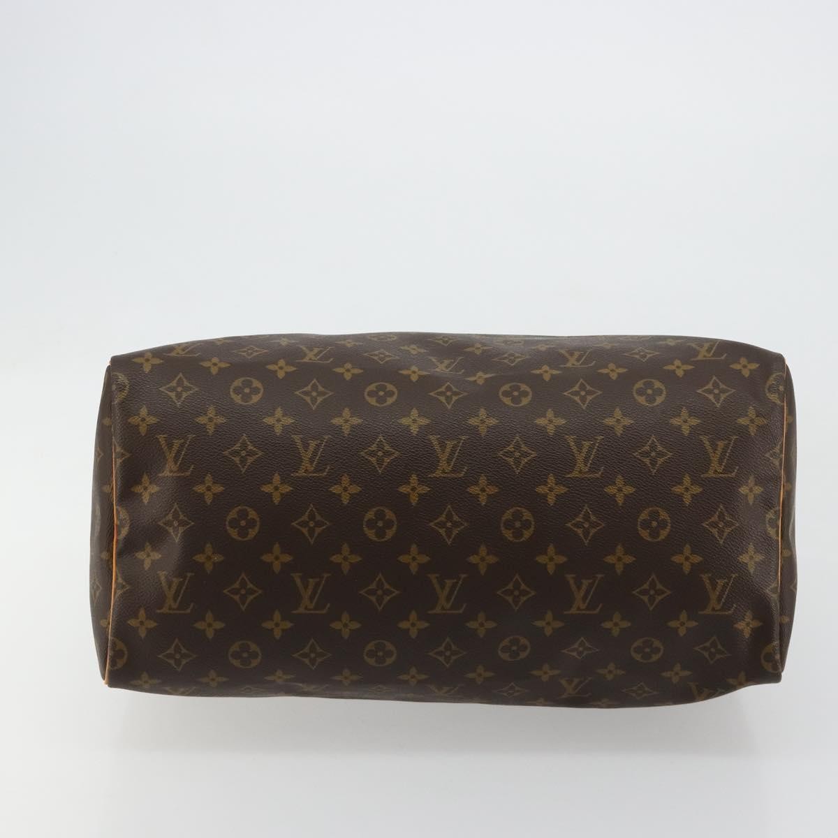 Louis Vuitton Speedy Handbag Monogram Canvas Brown Canvas Handbag ( )