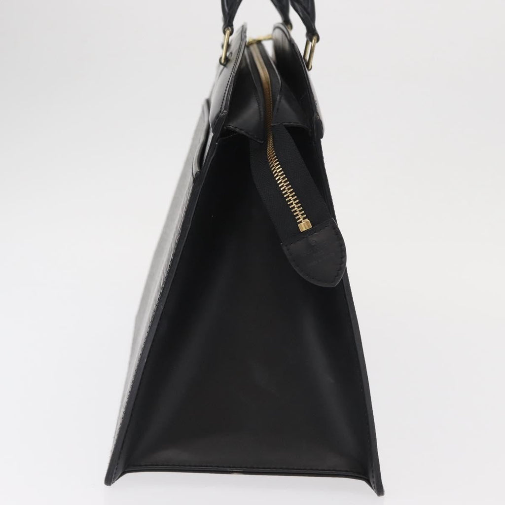 Louis Vuitton Riviera Handbag Epi Leather Black Leather Handbag (Authentic  )