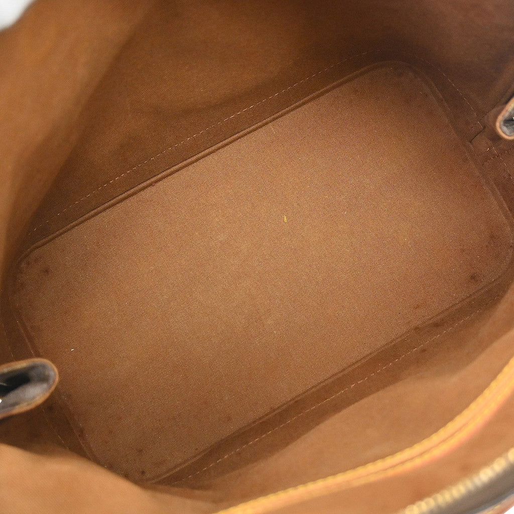 Louis Vuitton Alma Handbag Monogram Canvas Brown Canvas Handbag ( )