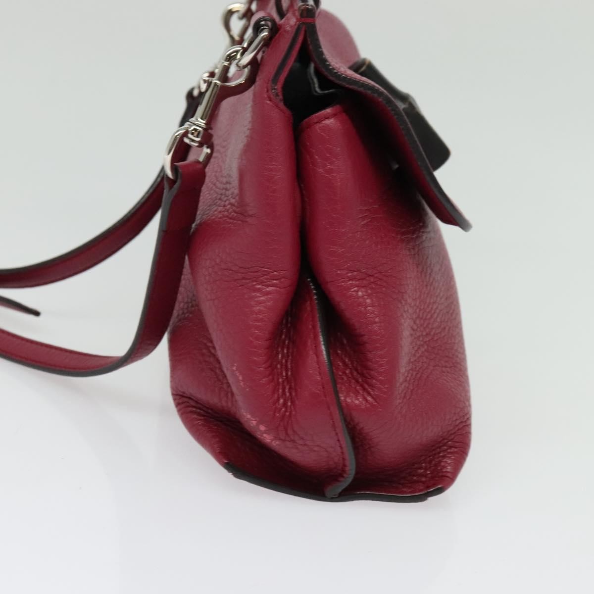 Gucci Bamboo Daily Top Handle Bag Leather Pink Leather Bag (Authentic  )