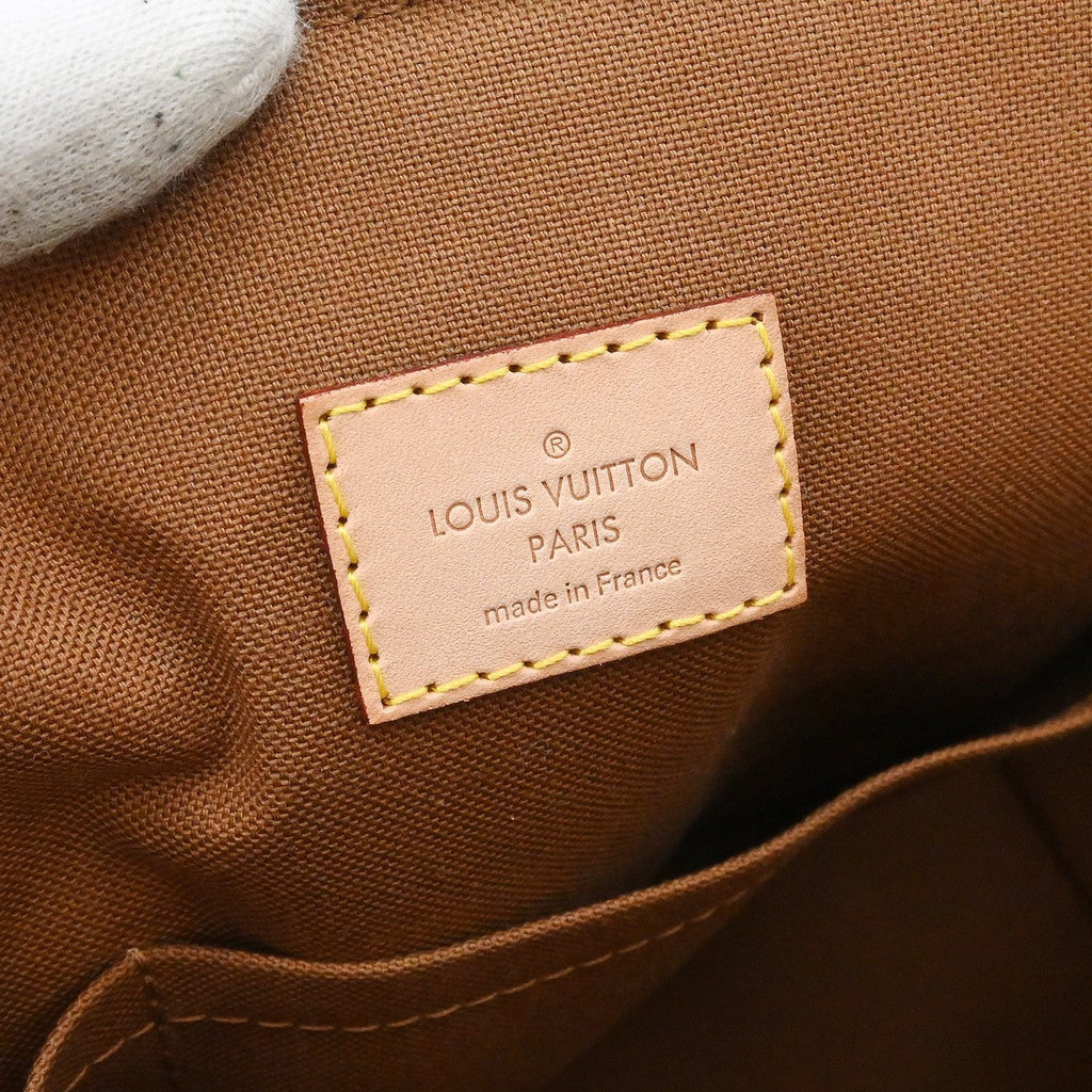Louis Vuitton Tivoli Handbag Monogram Canvas Brown Canvas Handbag ( )