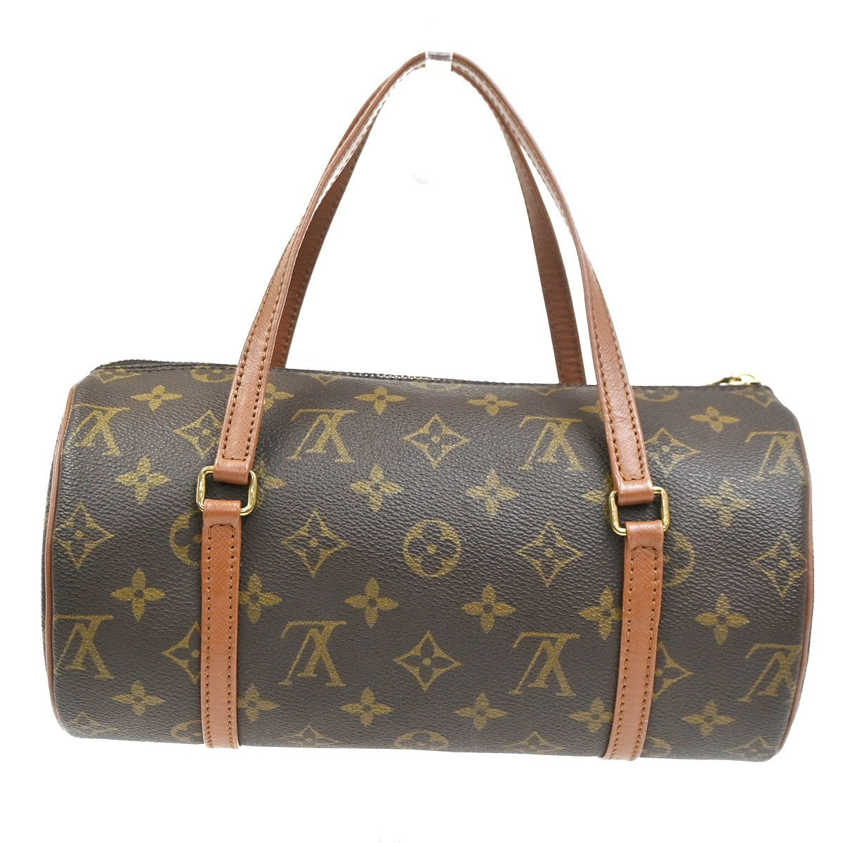 Louis Vuitton Papillon Handbag Monogram Canvas Brown Canvas Handbag ( )