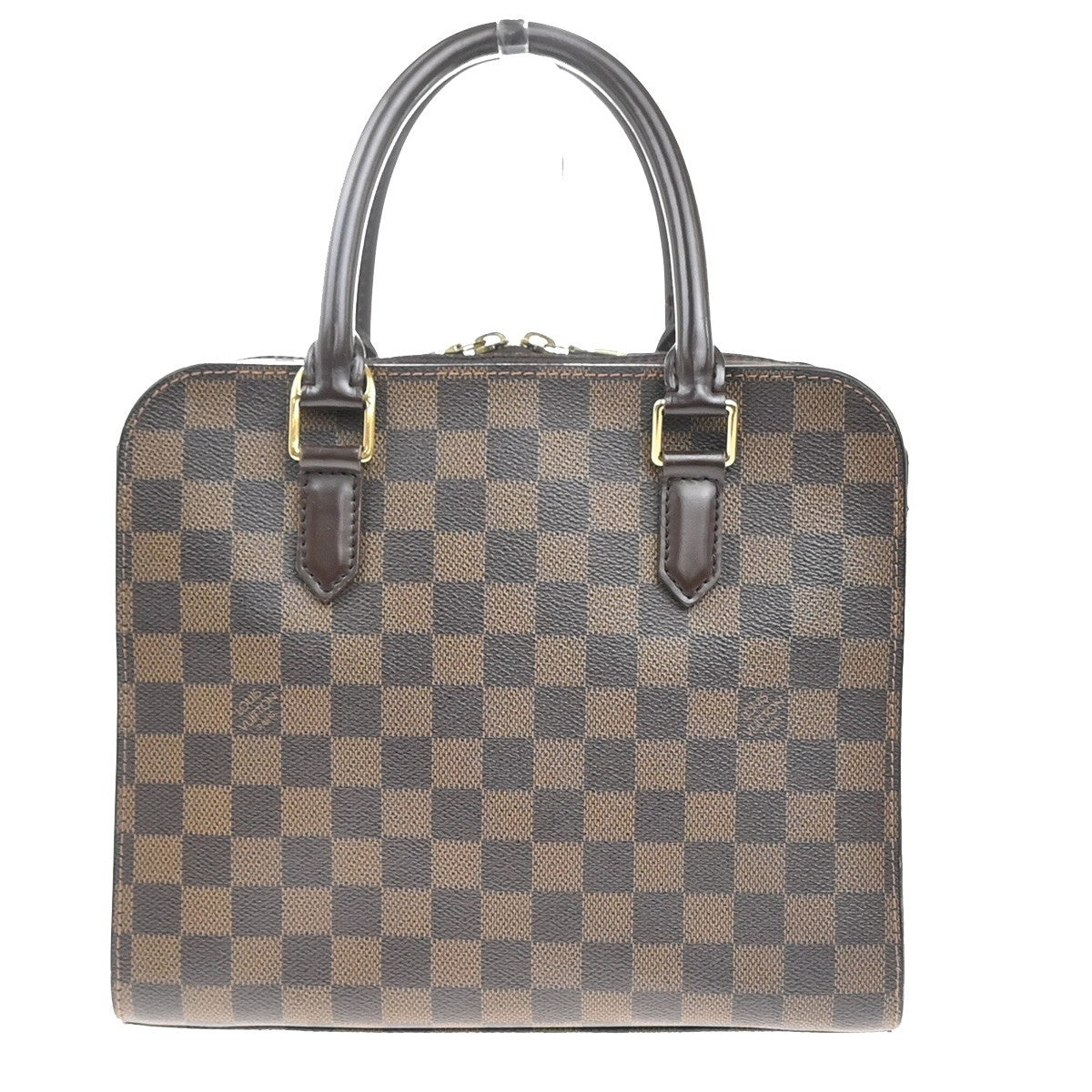 Louis Vuitton Triana Bag Damier Brown Canvas Handbag (Authentic  )