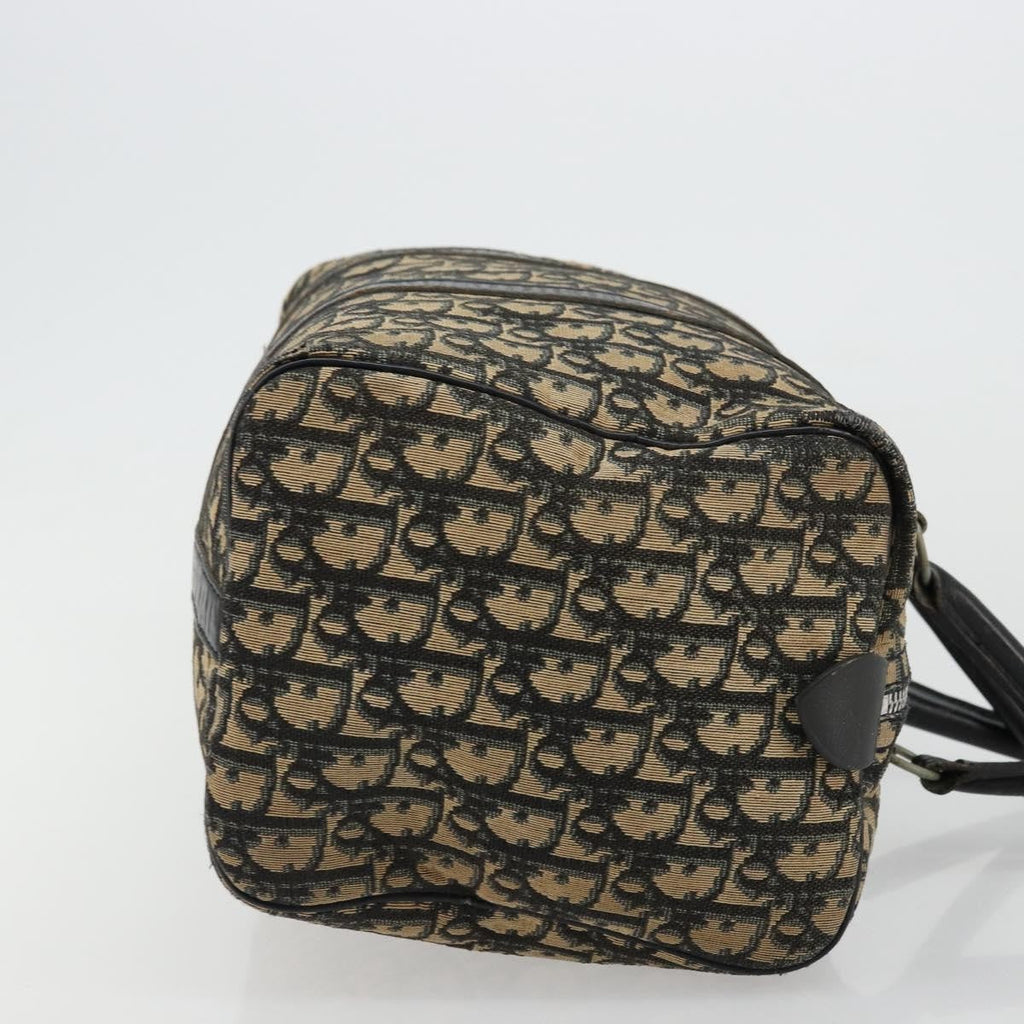 Christian Dior Vintage Trotter Handbag Canvas Navy Canvas Handbag ( )