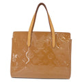 Louis Vuitton Catalina Handbag Monogram Vernis Pink Patent_Leather Handbag (Authentic  )
