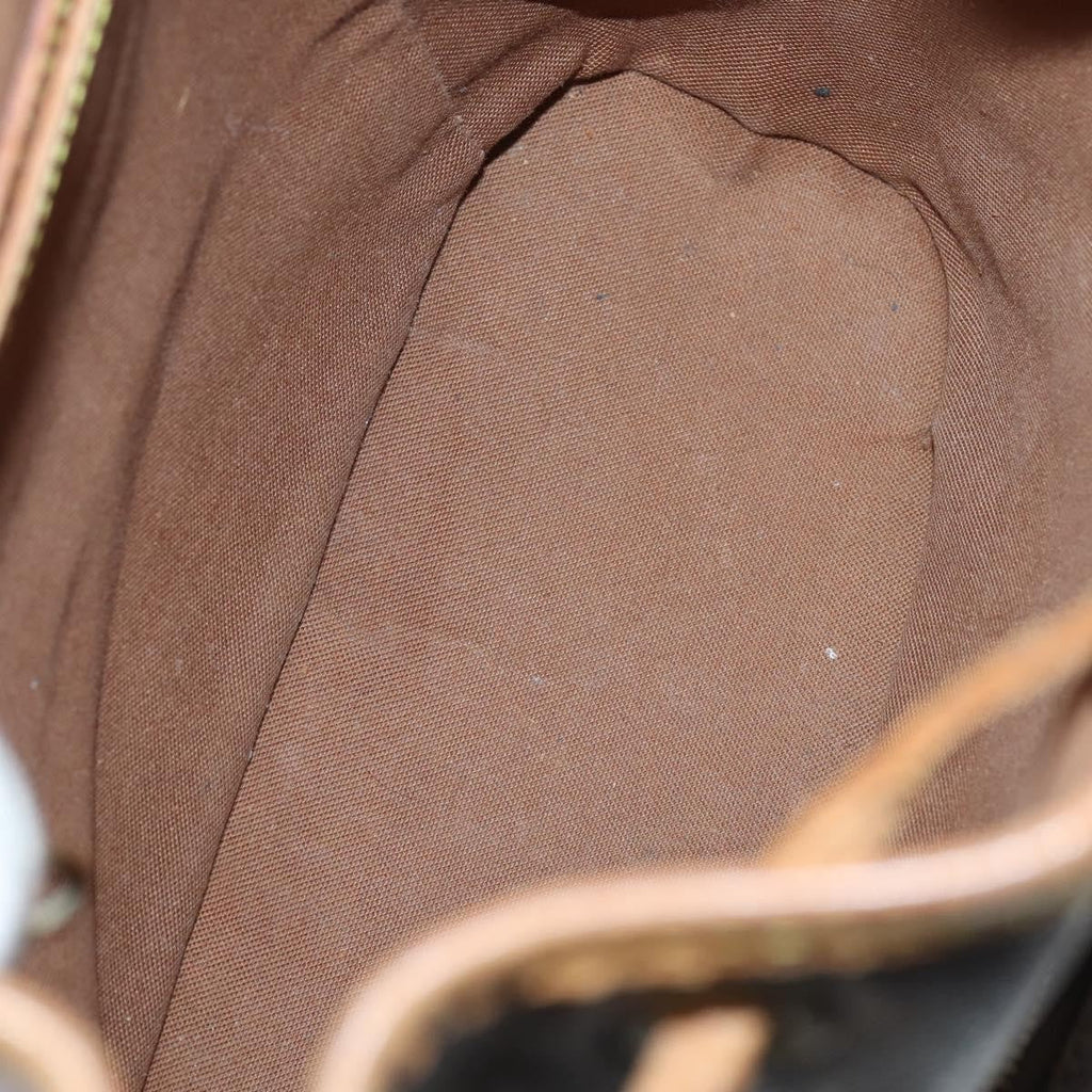 Louis Vuitton Vintage Montsouris Backpack Monogram Canvas Brown Canvas Backpack Bag (Authentic  )