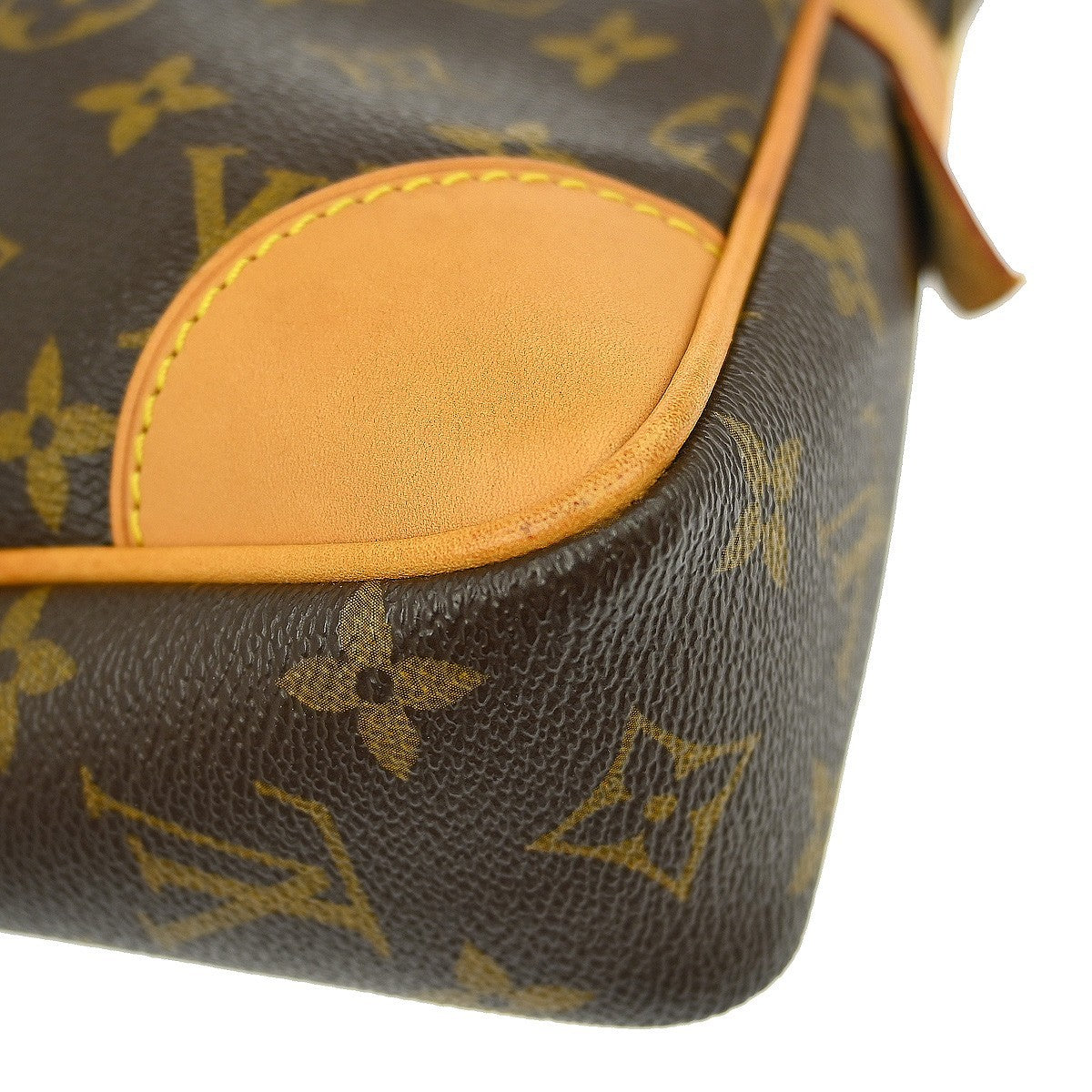 Louis Vuitton Porte Documents Voyage Monogram Canvas Brown Canvas Handbag ( )