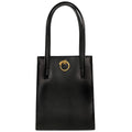 Cartier Panthère Handbag Leather Black Leather Handbag (Authentic  )