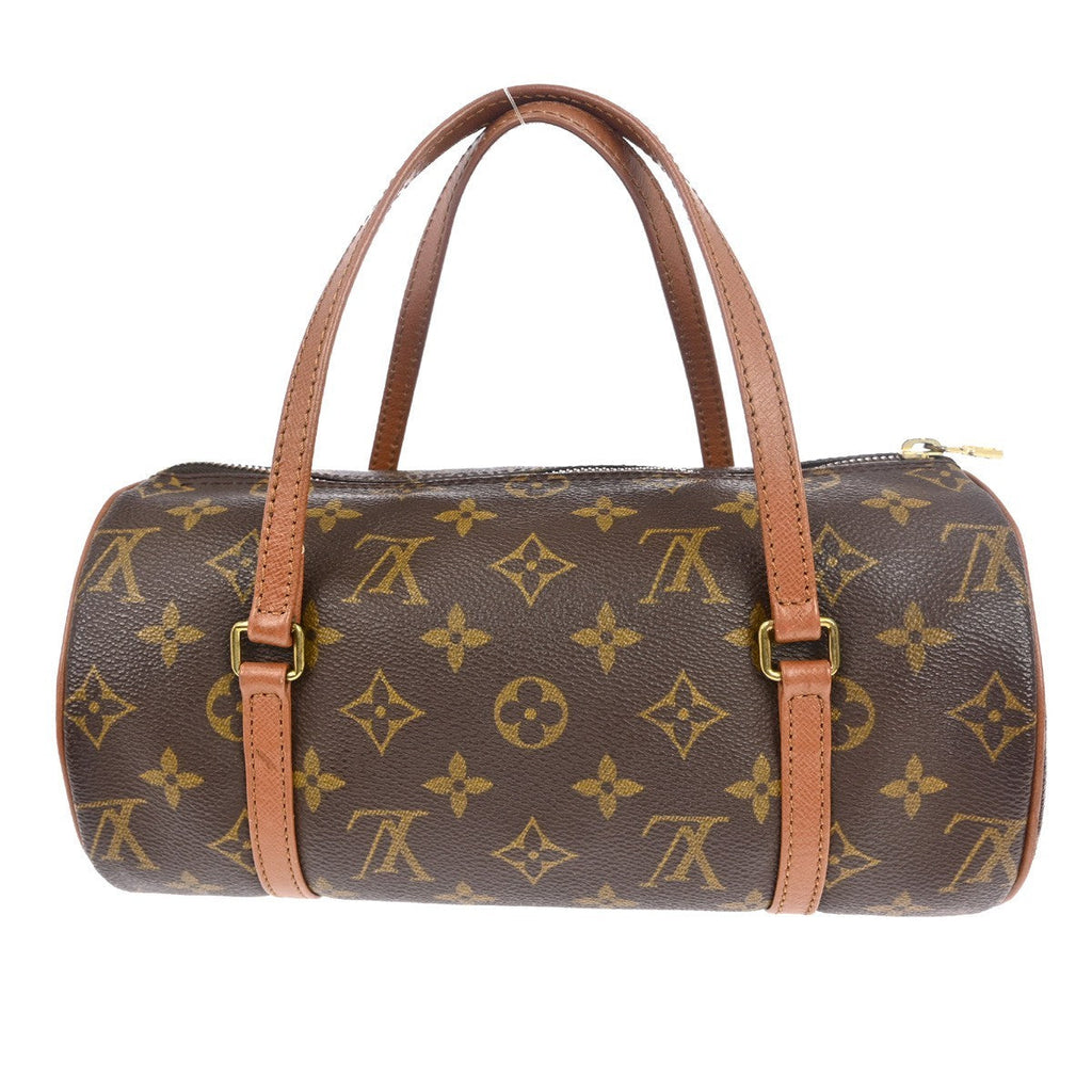 Louis Vuitton Papillon Handbag Monogram Canvas Brown Canvas Handbag ( )