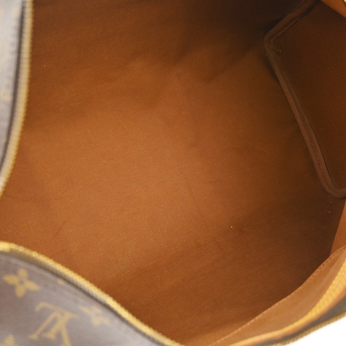 Louis Vuitton Speedy Handbag Monogram Canvas Brown Canvas Handbag ( )