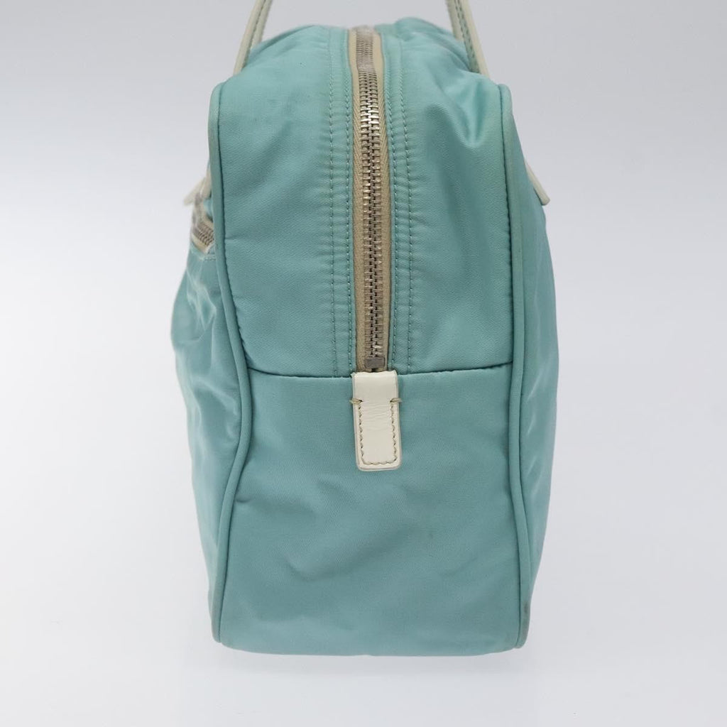 Prada Vintage Handbag Tessuto Blue Nylon Handbag ( )
