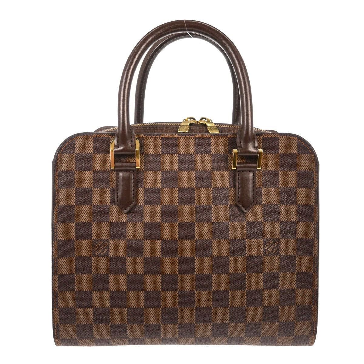 Louis Vuitton Triana Bag Damier Brown Canvas Handbag ( )