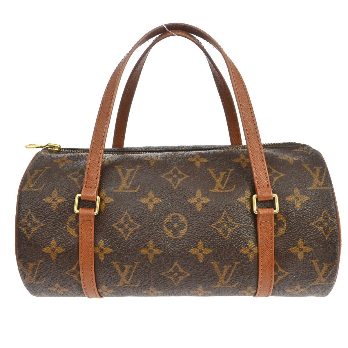 Louis Vuitton Papillon Handbag Monogram Canvas Brown Canvas Handbag ( )