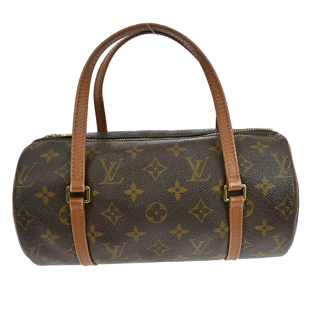 Louis Vuitton Papillon Handbag Monogram Canvas Brown Canvas Handbag ( )
