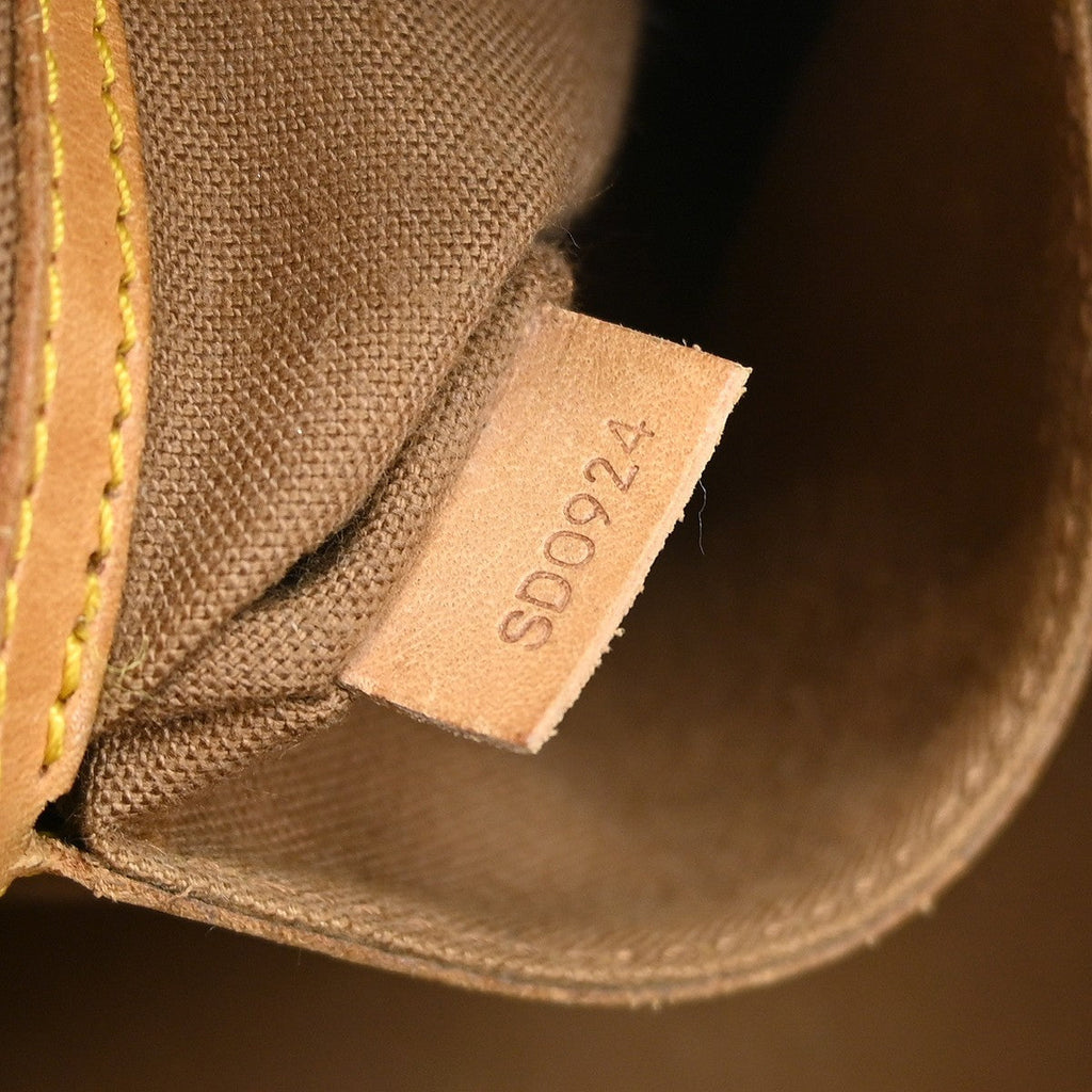 Louis Vuitton Alma Handbag Monogram Canvas Brown Canvas Handbag ( )
