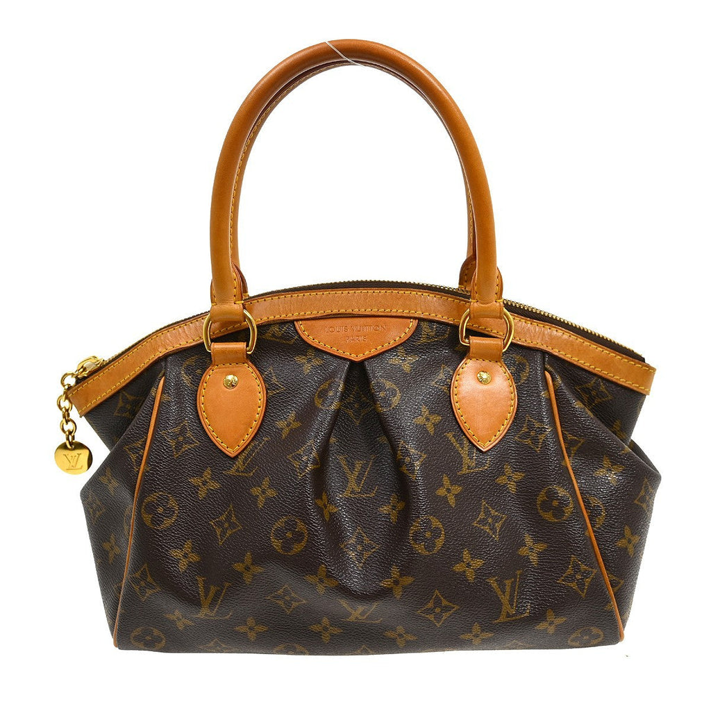 Louis Vuitton Tivoli Handbag Monogram Canvas Brown Canvas Handbag ( )