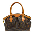 Louis Vuitton Tivoli Handbag Monogram Canvas Brown Canvas Handbag ( )