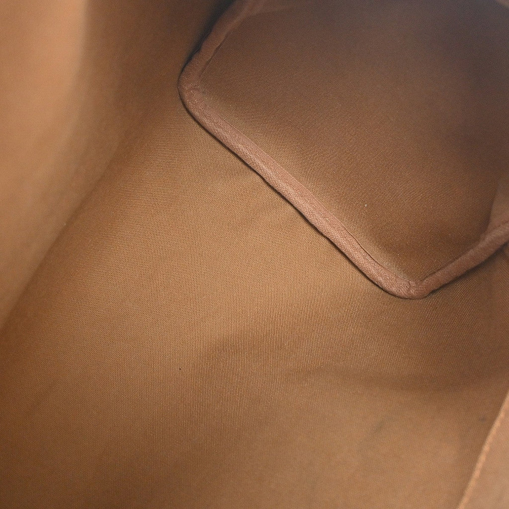 Louis Vuitton Speedy Handbag Monogram Canvas Brown Canvas Handbag ( )