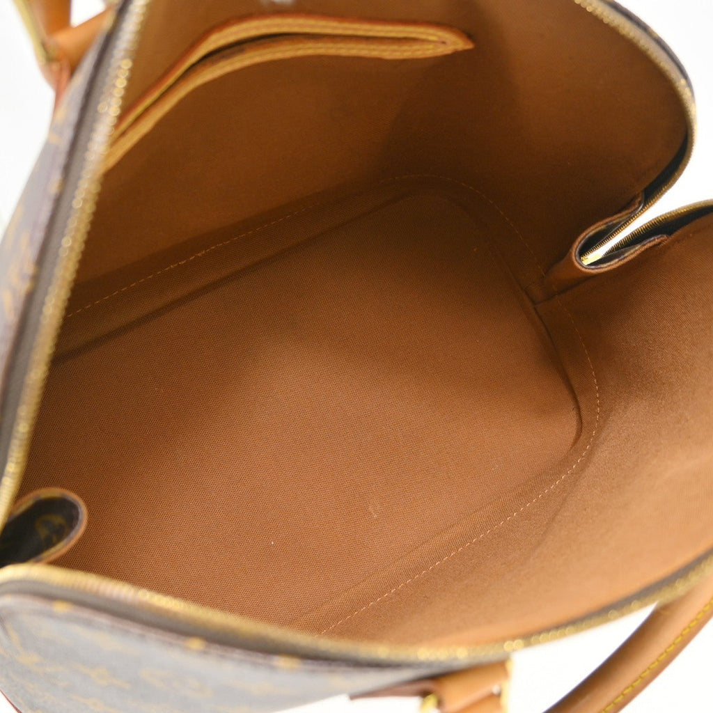 Louis Vuitton Alma Handbag Monogram Canvas Brown Canvas Handbag ( )