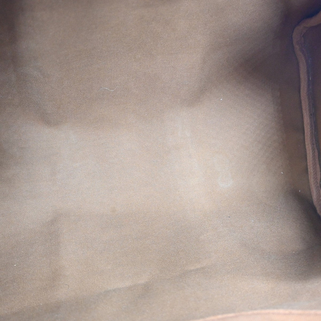 Louis Vuitton Speedy Handbag Monogram Canvas Brown Canvas Handbag ( )