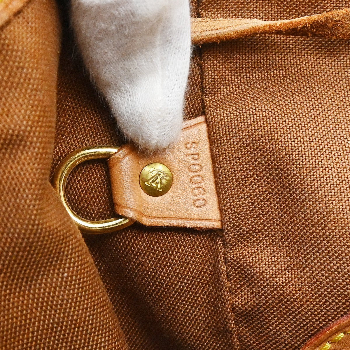 Louis Vuitton Vintage Montsouris Backpack Monogram Canvas Brown Canvas Backpack Bag ( )