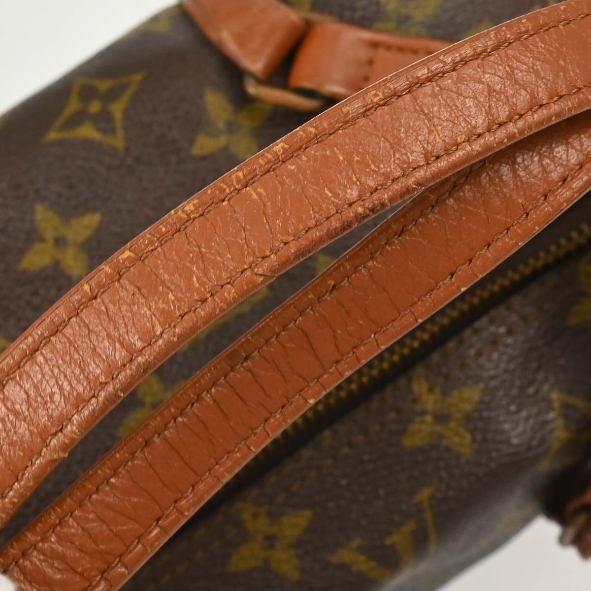 Louis Vuitton Papillon Handbag Monogram Canvas Brown Canvas Handbag ( )
