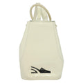 Salvatore Ferragamo Vintage Gancini Backpack Patent Leather White Patent_Leather Backpack Bag (Authentic  )