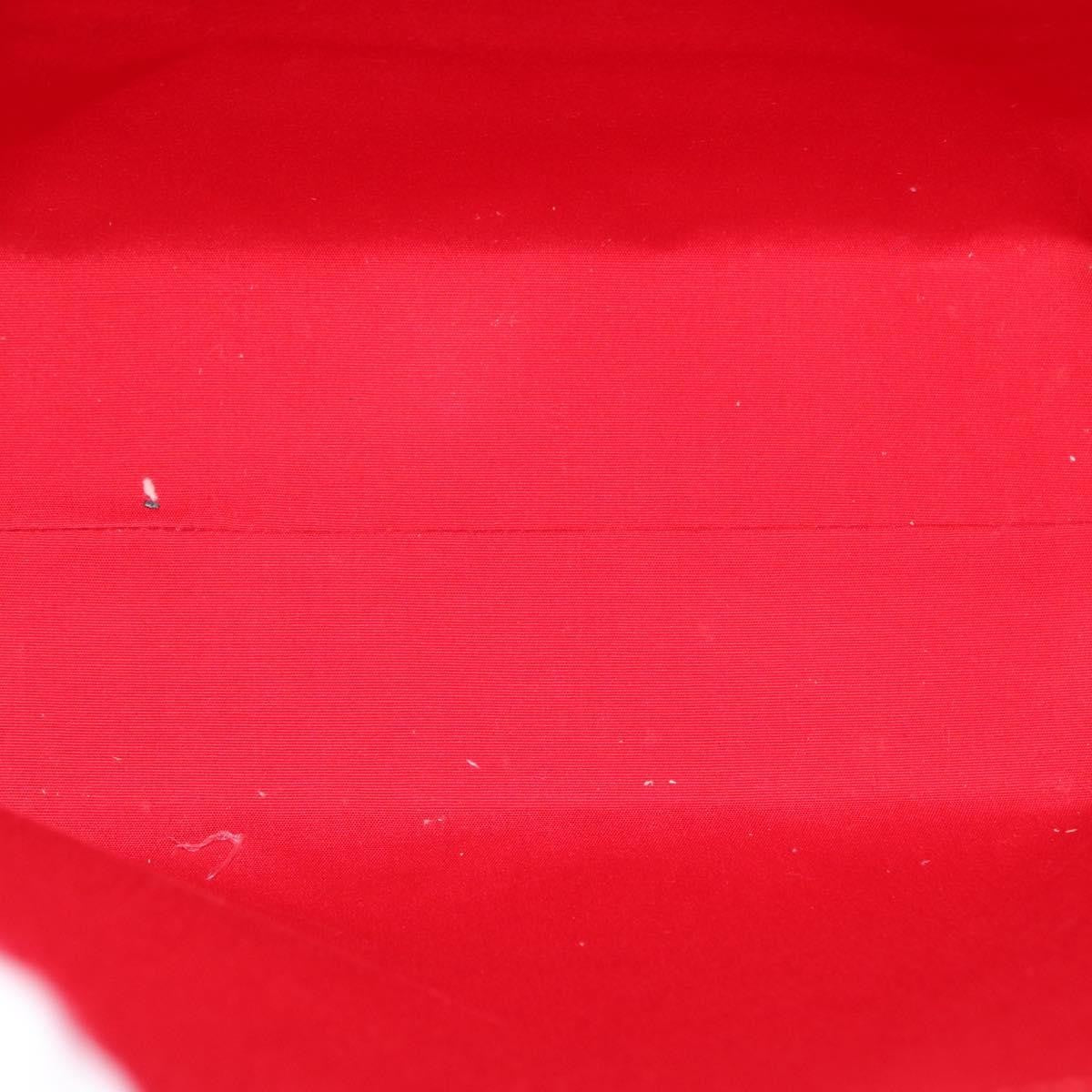 Louis Vuitton Reade Handbag Monogram Vernis Red Patent_Leather Handbag (Authentic  )