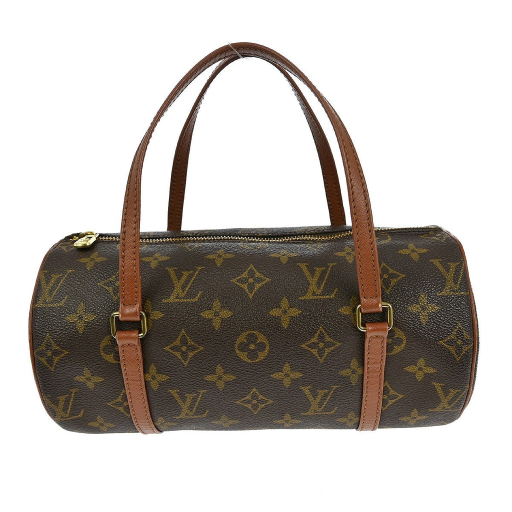 Louis Vuitton Papillon Handbag Monogram Canvas Brown Canvas Handbag ( )