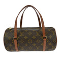 Louis Vuitton Papillon Handbag Monogram Canvas Brown Canvas Handbag ( )
