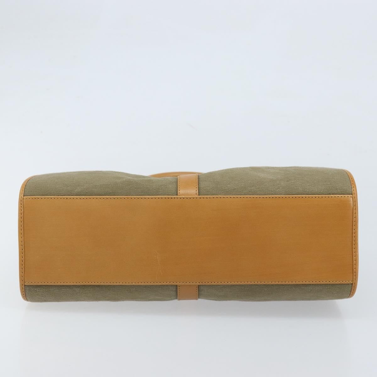Gucci Vintage Jackie Handbag Canvas Beige Canvas Handbag ( )