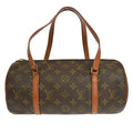 Louis Vuitton Papillon Handbag Monogram Canvas Brown Canvas Handbag ( )