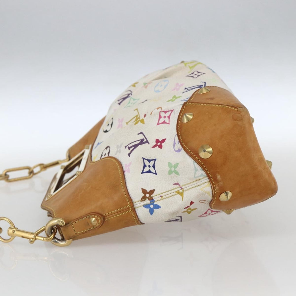Louis Vuitton Judy Handbag Monogram Multicolor Multicolour Canvas Handbag (Authentic  )
