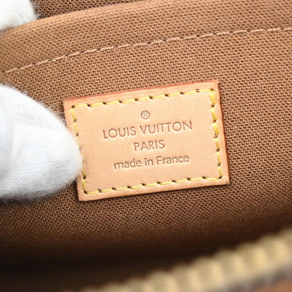 Louis Vuitton Popincourt Handle Bag Monogram Canvas Brown Canvas Handbag ( )