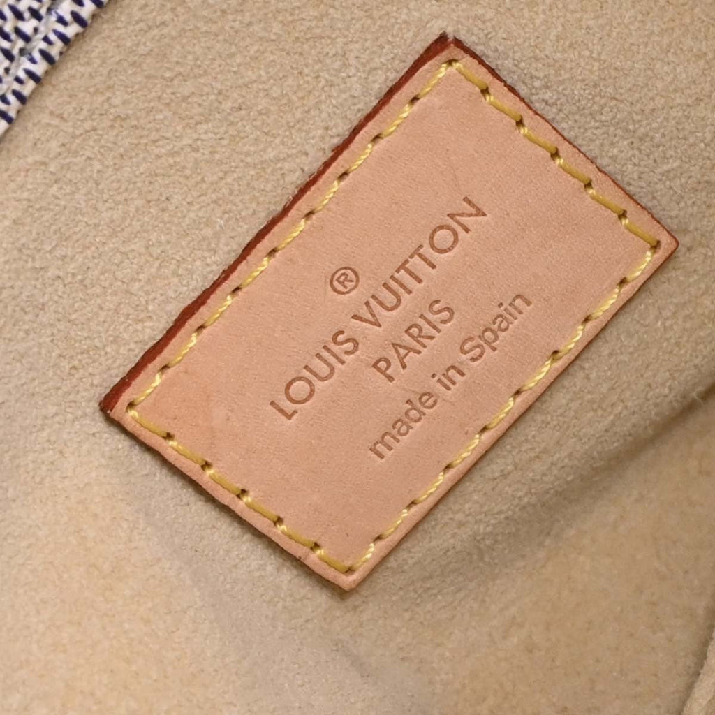 Louis Vuitton Artsy Handbag Damier White Canvas Handbag (Authentic  )