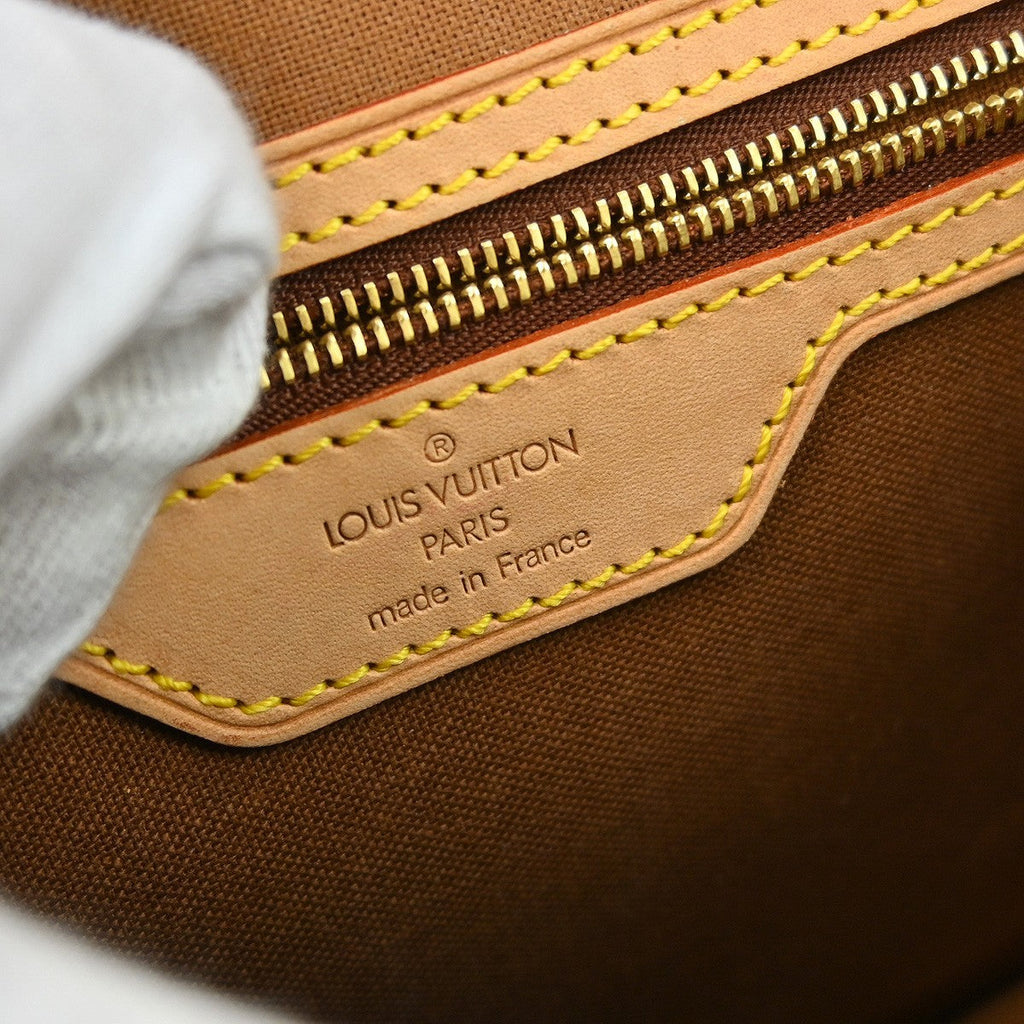 Louis Vuitton Sologne Handbag Monogram Canvas Brown Canvas Handbag ( )