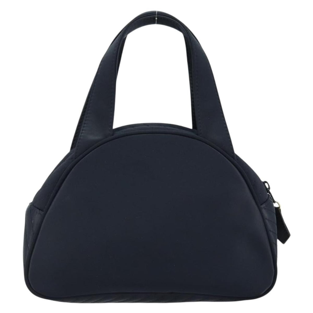 Saint Laurent Vintage Handbag Nylon Black Nylon Handbag (Authentic  )