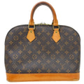 Louis Vuitton Alma Handbag Monogram Canvas Brown Canvas Handbag ( )