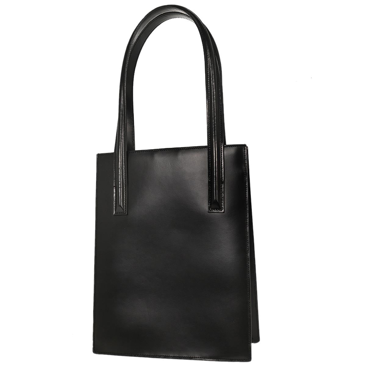 Cartier Panthère Handbag Leather Black Leather Handbag (Authentic  )