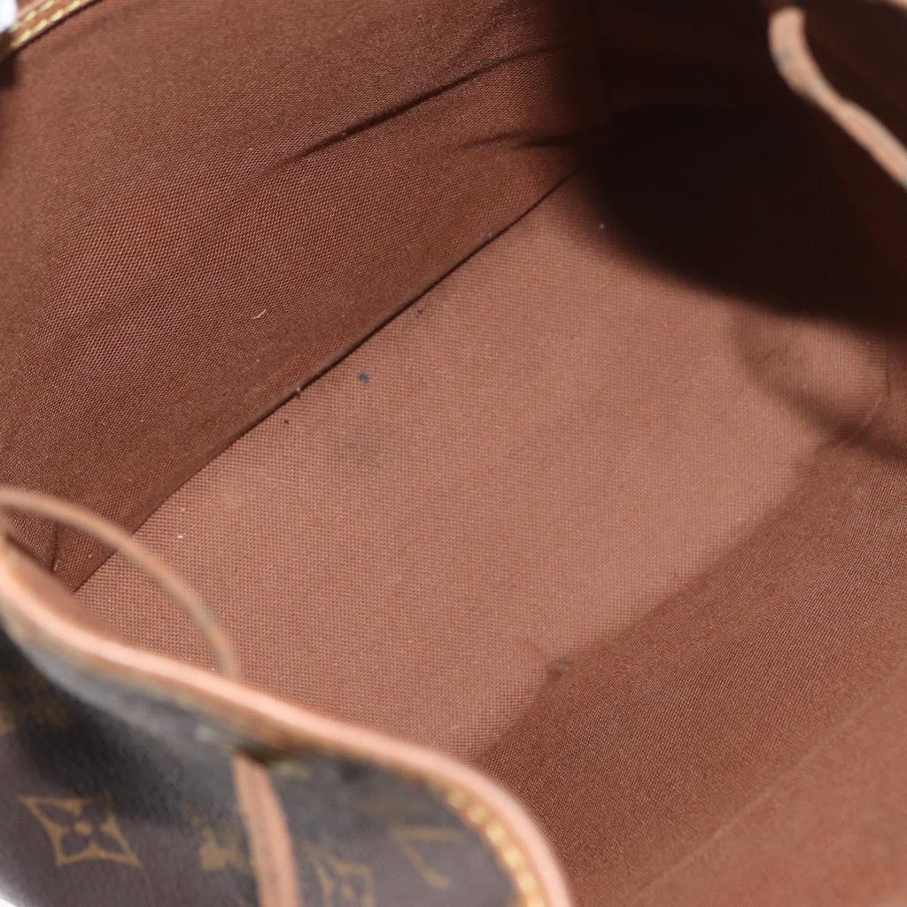 Louis Vuitton Vintage Montsouris Backpack Monogram Canvas Brown Canvas Backpack Bag ( )