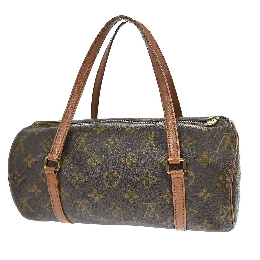 Louis Vuitton Papillon Handbag Monogram Canvas Brown Canvas Handbag ( )