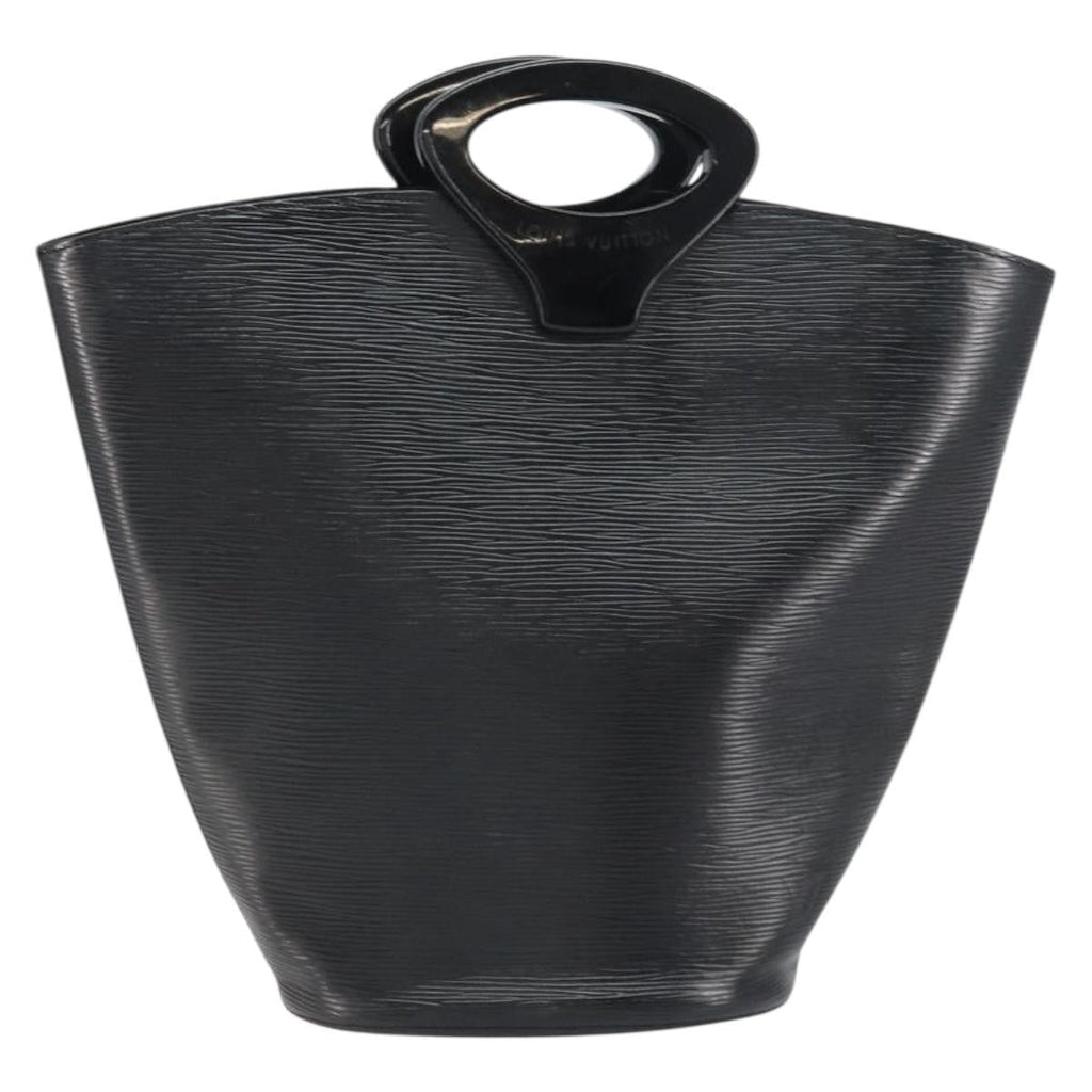 Louis Vuitton Noctambule Handbag Epi Leather Black Leather Handbag (Authentic  )