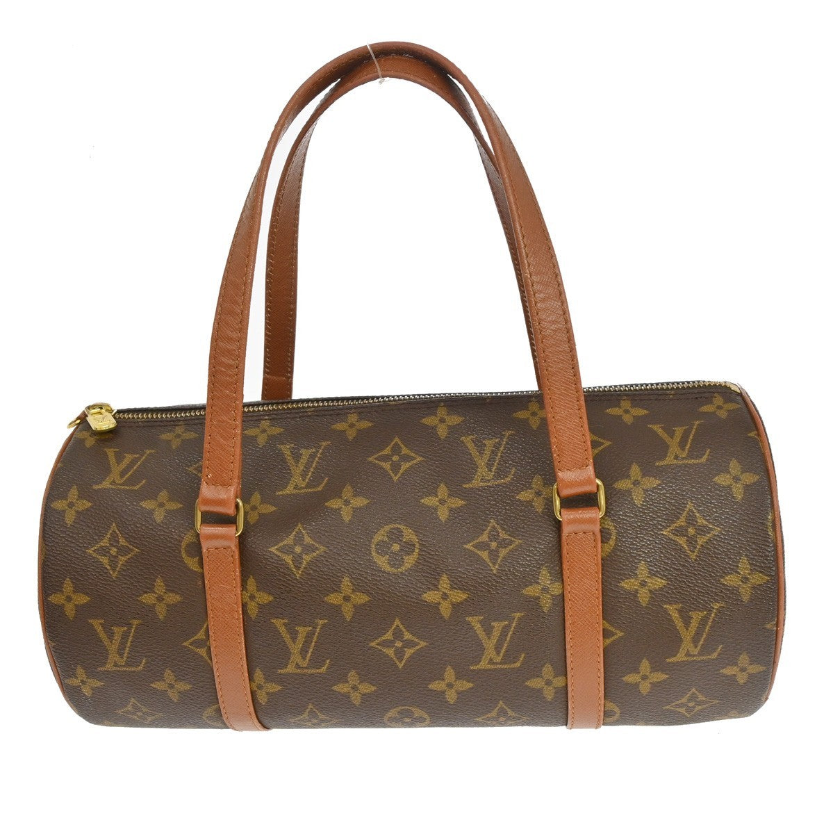 Louis Vuitton Papillon Handbag Monogram Canvas Brown Canvas Handbag ( )