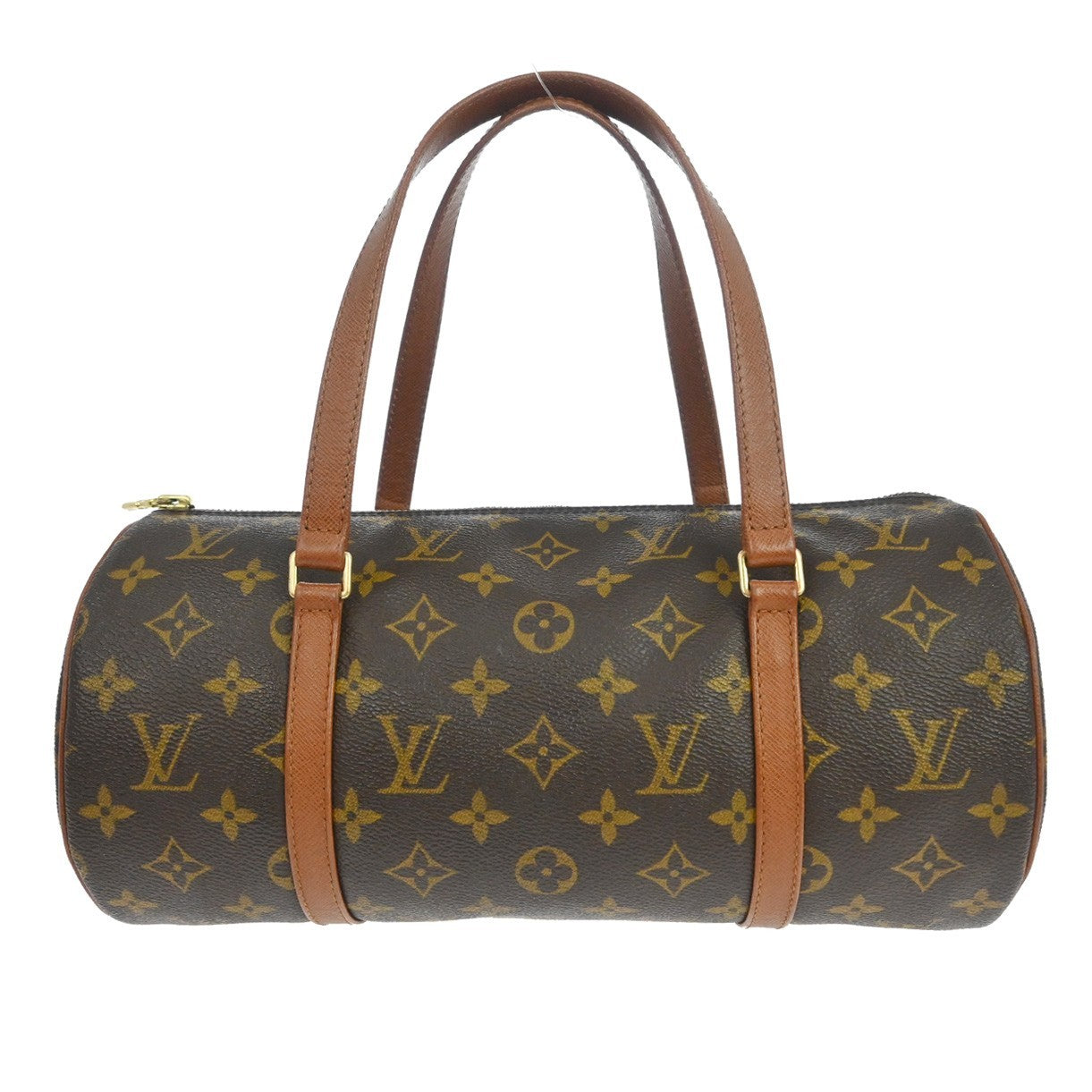 Louis Vuitton Papillon Handbag Monogram Canvas Brown Canvas Handbag ( )