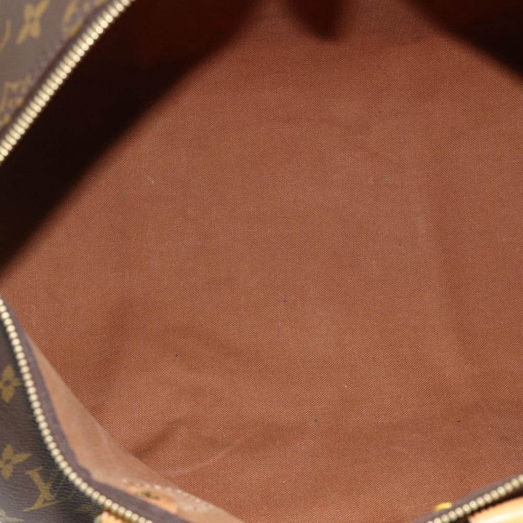 Louis Vuitton Speedy Handbag Monogram Canvas Brown Canvas Handbag ( )