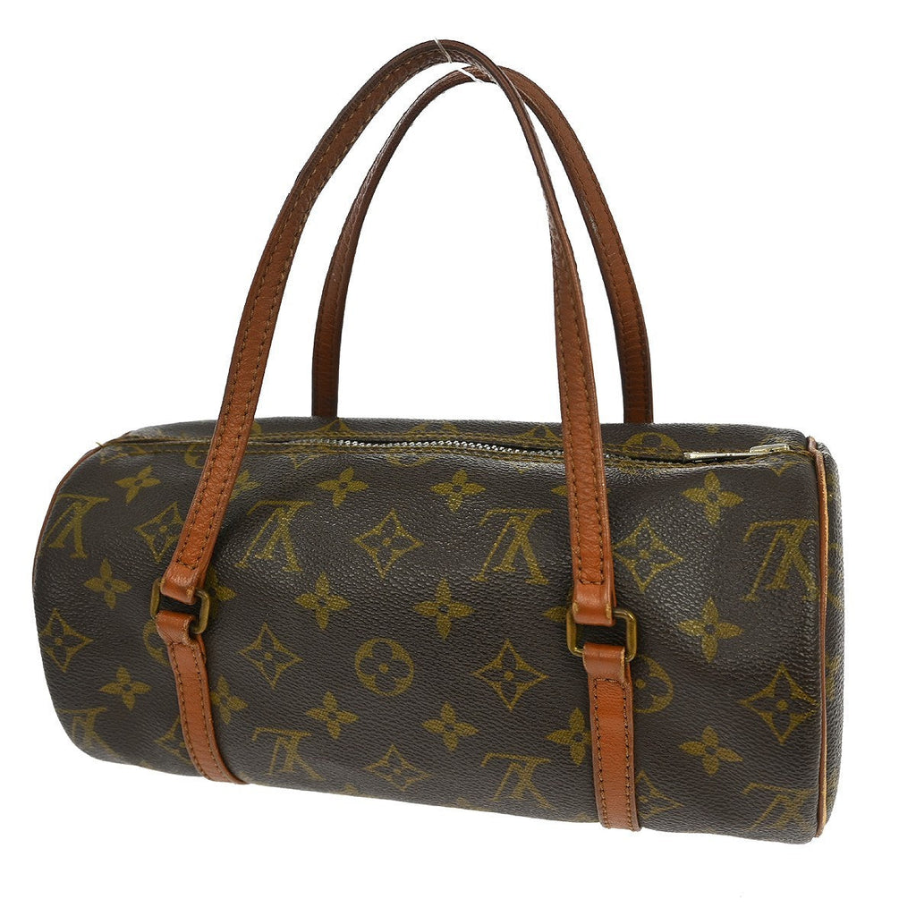 Louis Vuitton Papillon Handbag Monogram Canvas Brown Canvas Handbag ( )