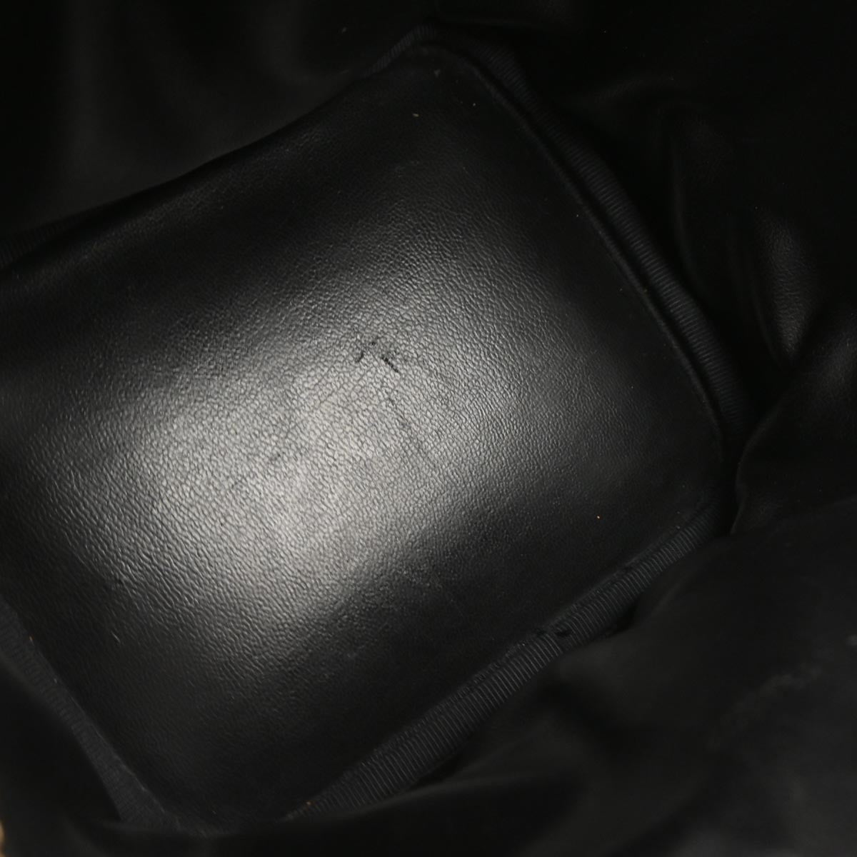 Chanel Vintage Timeless Cosmetic Case Caviar Black Leather Handbag (Authentic  )