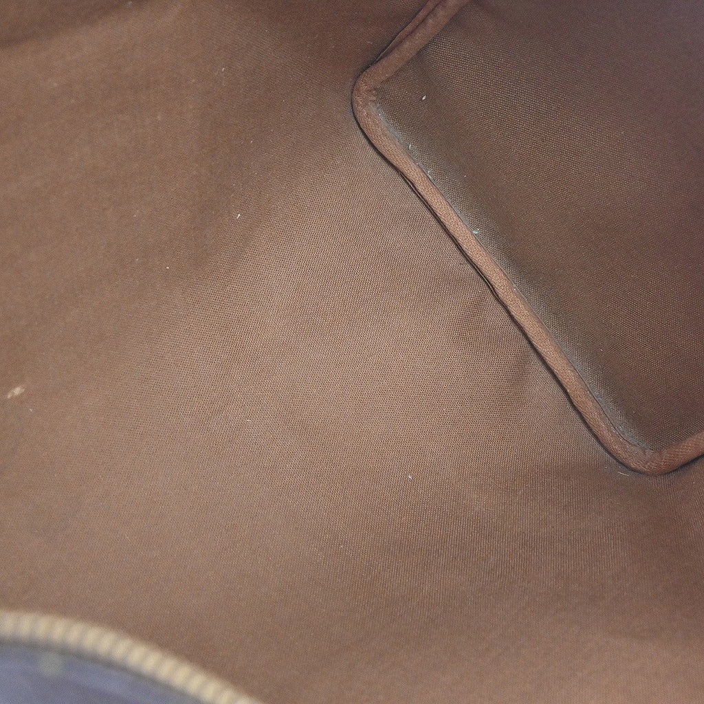 Louis Vuitton Speedy Handbag Monogram Canvas Brown Canvas Handbag ( )